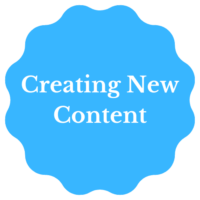 Creating New Content