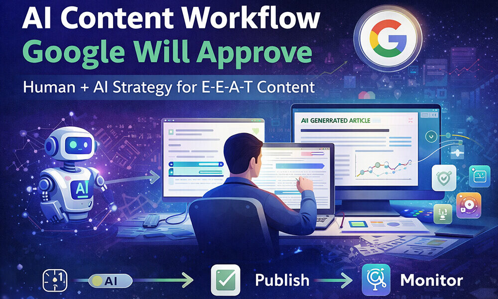 AI-generated content workflow Google AI-Generated Content Workflow Google