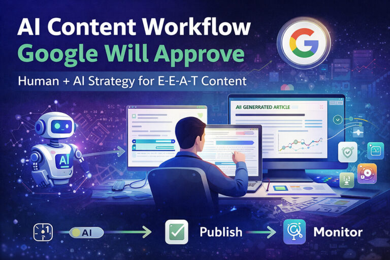 AI-generated content workflow Google AI-Generated Content Workflow Google