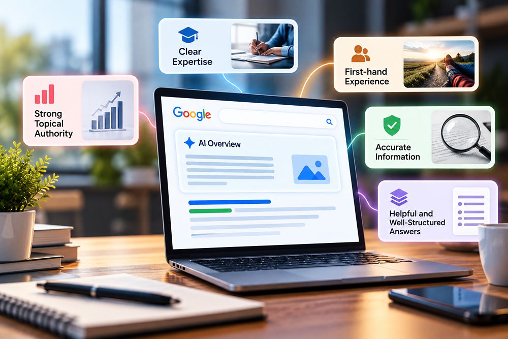 Content Appear in AI Overviews